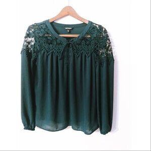 Express embellished blouse nwot